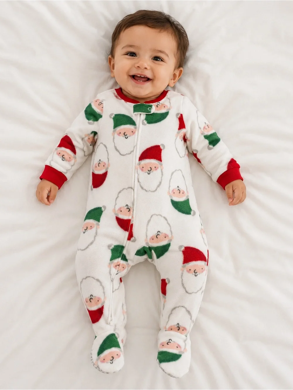 Carter’s Santa Fleece Footed Pajama